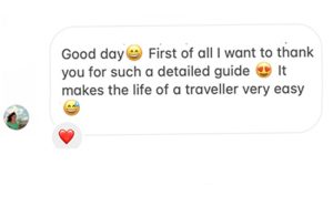 itinerary review