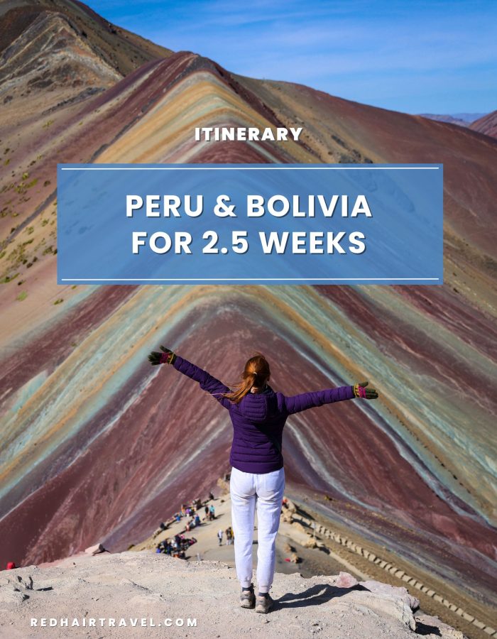 peru and bolivia itinerary