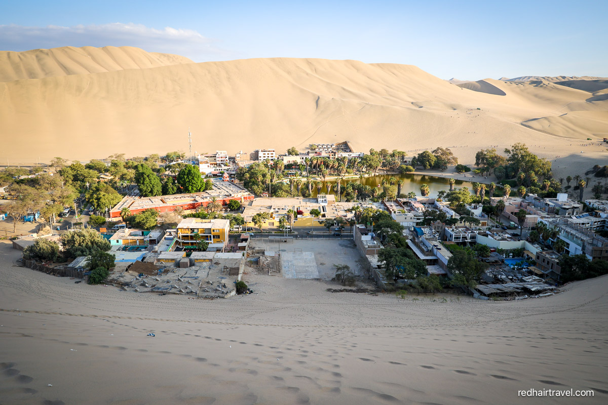 Huacachina, an oasis, what to see in Peru in 2 weeks